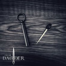 Load image into Gallery viewer, The EDC Pocket Cigar Dagger 2.0 in Black