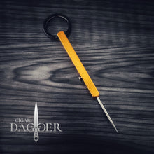 Load image into Gallery viewer, The Next Gen Retractable Titanium Pocket Cigar Dagger Nubber in Red | Gold | Black