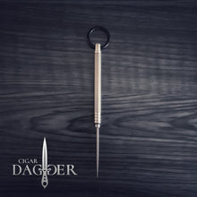 Load image into Gallery viewer, Titanium Pocket Dagger (gray)