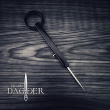 Load image into Gallery viewer, The Next Gen Retractable Titanium Pocket Cigar Dagger Nubber in Red | Gold | Black