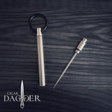 Load image into Gallery viewer, Titanium Pocket Dagger (gray)