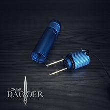 Load image into Gallery viewer, Industrial Dual Prong Pocket Dagger with Punch Cut