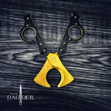 Load image into Gallery viewer, The Luxury Cigar Scissor Vintage Black Embossed