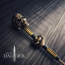 Load image into Gallery viewer, Slither (antique gold)