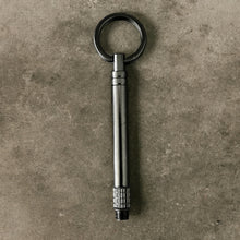 Load image into Gallery viewer, The Reversible Titanium Pocket Cigar Dagger in Black