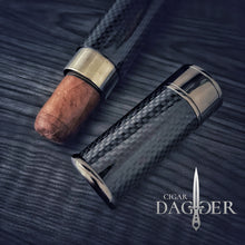 Load image into Gallery viewer, Carbon Fiber Single Cigar Tube