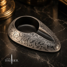 Load image into Gallery viewer, Luxury Teardrop Personal Ashtray (Brass or Silver)