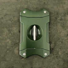 Load image into Gallery viewer, Industrial Cigar Cutter V-Cut Army Green