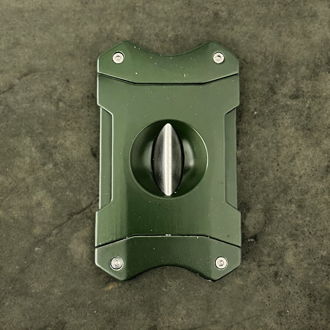 Industrial Cigar Cutter V-Cut Army Green