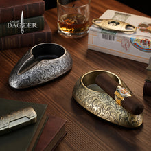 Load image into Gallery viewer, Luxury Teardrop Personal Ashtray (Brass or Silver)