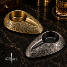 Load image into Gallery viewer, Luxury Teardrop Personal Ashtray (Brass or Silver)