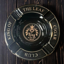 Load image into Gallery viewer, King of the Leaf Custom Cigar Ashtray