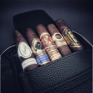 The Blackout Leather Cigar Case