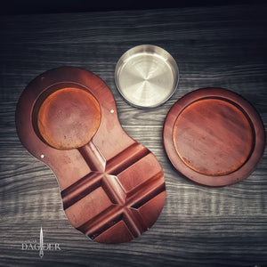 The Whiskey and Cigar Tray - Ashtray, Rest and Coaster