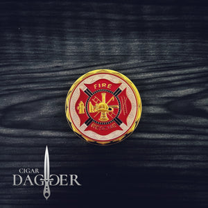 Thin Red Line Fire Rescue Challenge Coin