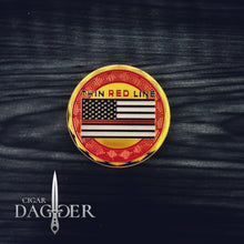 Load image into Gallery viewer, Thin Red Line Fire Rescue Challenge Coin