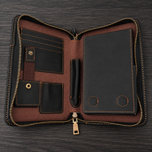 Load image into Gallery viewer, Compact Cigar Companion Leather Case
