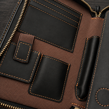 Load image into Gallery viewer, Compact Cigar Companion Leather Case
