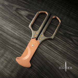 The Vintage Cigar Scissor Copper & Gunmetal