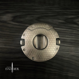 Orbit V Cut – Snakeskin Edition Cigar Cutter with Detachable Punch Cutters