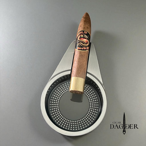 The Widebody Metal Personal Cigar Ashtray & Rest