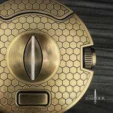 Load image into Gallery viewer, Orbit V Cut – Snakeskin Edition Cigar Cutter with Detachable Punch Cutters