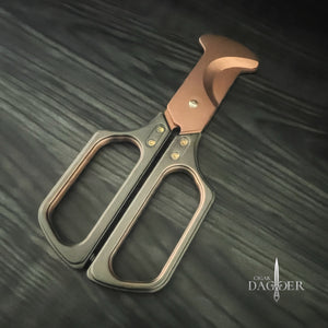 The Vintage Cigar Scissor Copper & Gunmetal