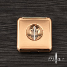 Load image into Gallery viewer, Cigar Dagger Square V-Cut Cigar Cutter &amp; Cigar Rest