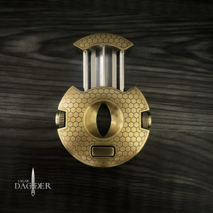 Orbit V Cut – Snakeskin Edition Cigar Cutter with Detachable Punch Cutters