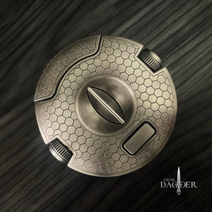 Orbit V Cut – Snakeskin Edition Cigar Cutter with Detachable Punch Cutters