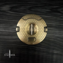 Load image into Gallery viewer, Orbit V Cut – Snakeskin Edition Cigar Cutter with Detachable Punch Cutters