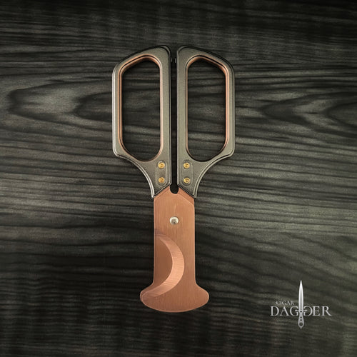 The Vintage Cigar Scissor Copper & Gunmetal