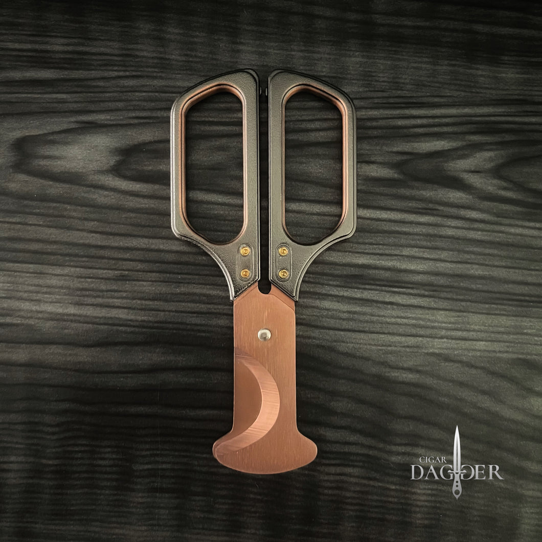 The Vintage Cigar Scissor Copper & Gunmetal