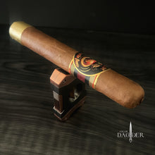 Load image into Gallery viewer, Industrial V-Cut Cigar Cutter – Matte Copper &amp; Black