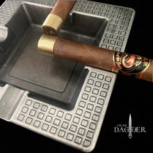 Load image into Gallery viewer, Legacy Grid Cigar Ashtray - Antique Silver