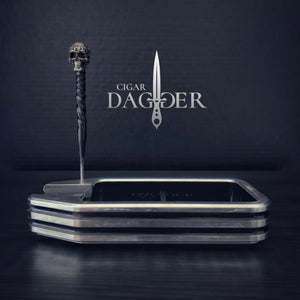 The Official Cigar Dagger Ashtray (1 Finger + 1 Dagger Slot)