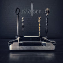 Load image into Gallery viewer, MX Official Cigar Dagger Ashtray (4 Finger + 4 Dagger Slots)