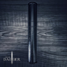 Load image into Gallery viewer, The Blackout Embossed Travel Cigar Tube