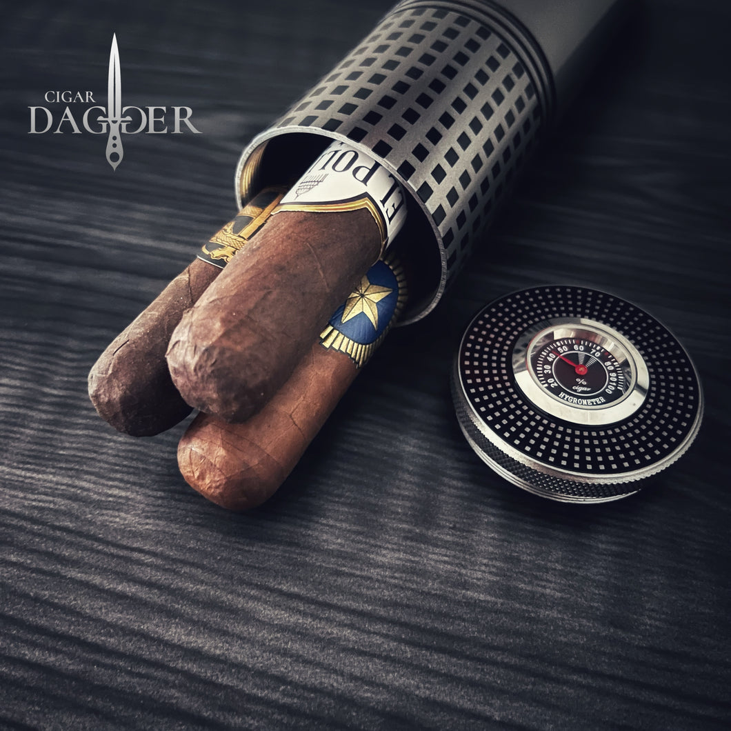 Big Easy 5-Cigar Travel Humidor Tube w/Hygrometer – Cigar Thief - Premium &  Domestic Cigars