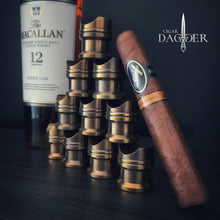 Load image into Gallery viewer, The Zimmer Cigar Stand (Aged Brass)