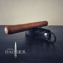 Load image into Gallery viewer, Leather Keychain Cigar Stand