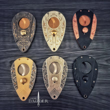 Load image into Gallery viewer, Luxury Cigar Cutter - Gray &amp; Gold