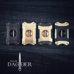 Industrial Cigar Cutter V-Cut Gunmetal