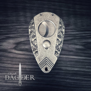 Luxury Cigar Cutter - Brushed Silver