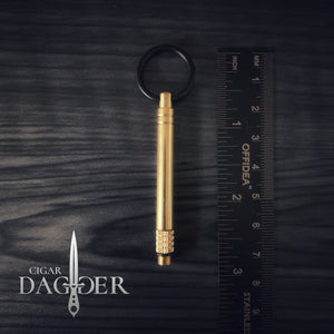 4.25 Inches EDC Titanium Pocket Dagger (brass/gold)