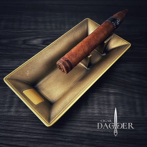 The Vintage Brass Cigar Ashtray and Rest