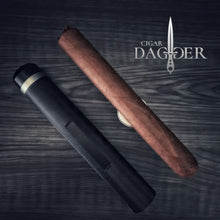 Load image into Gallery viewer, Industrial 3 in 1 Travel Cigar Tube Cigar Rest and Punch