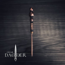 Load image into Gallery viewer, the alchemist cigar tool in bronze ultra slim design full length view