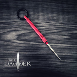 The Reversible Titanium Pocket Dagger in Red