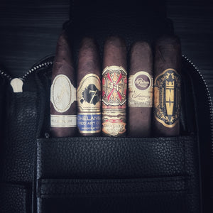 The Blackout Leather Cigar Case